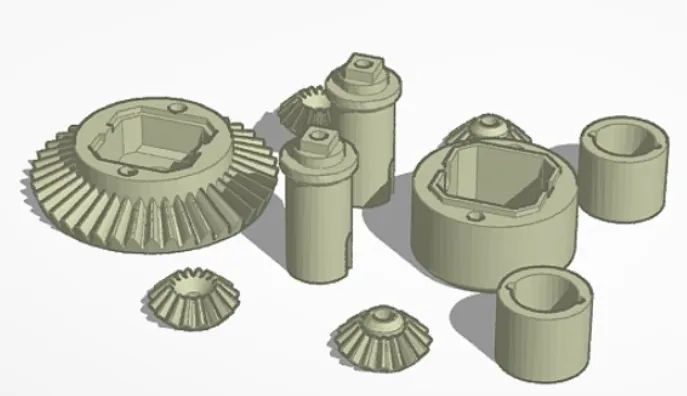 Rc 1/14 scale Diff