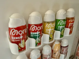 Zerup bottle shelf