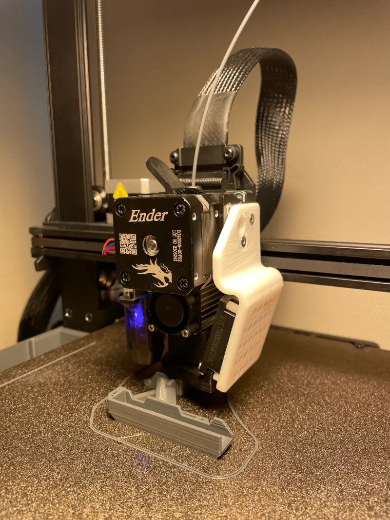 Fan holder ender 3 V3 SE (sprite extruder)