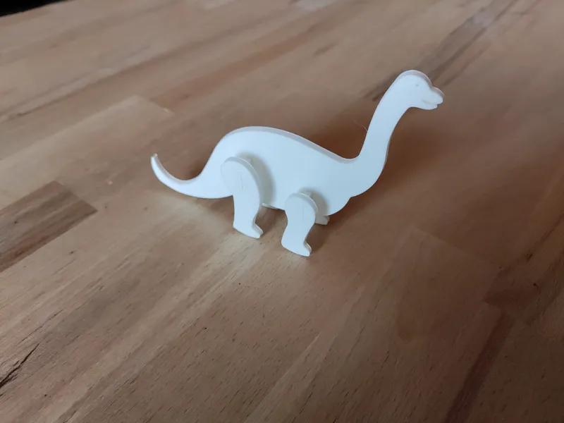 Sweet Dino 3D easy to print