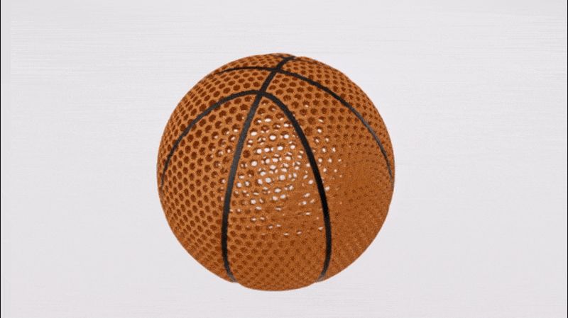 AIRLESS BASKETBALL - WITH TEXTURE