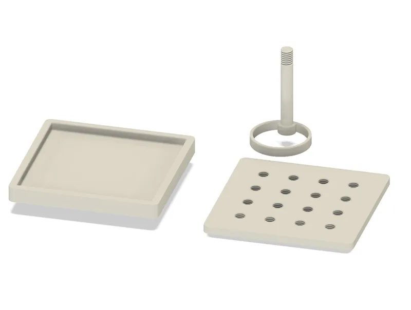 toothbrush drainer + holder