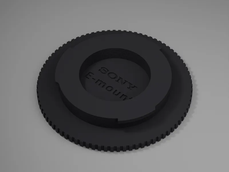 Sony E-Mount Lens Cap