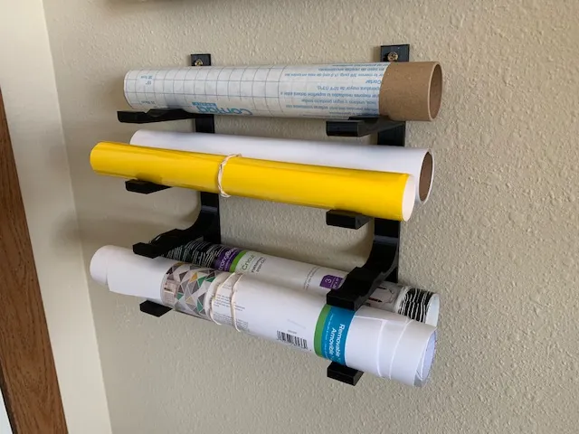 Vinyl Roll Rack for Cricut / Silhouette cutting plotters