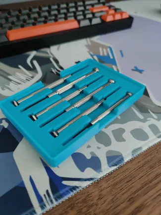 Gridfinity Precision Screwdriver holder