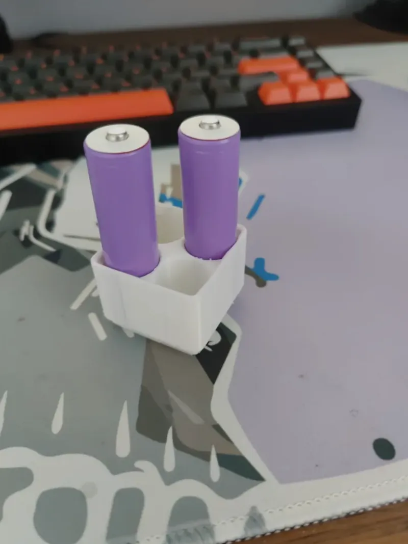 Gridfinity 4x 18650 Battery Holder