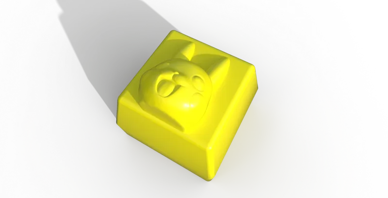 Pikachu Keycap MX cherry