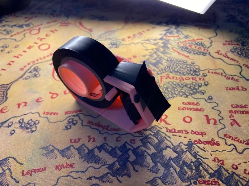 Super over engeneered electrical tape holder