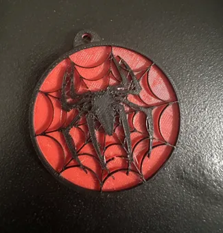 Spiderman keychain