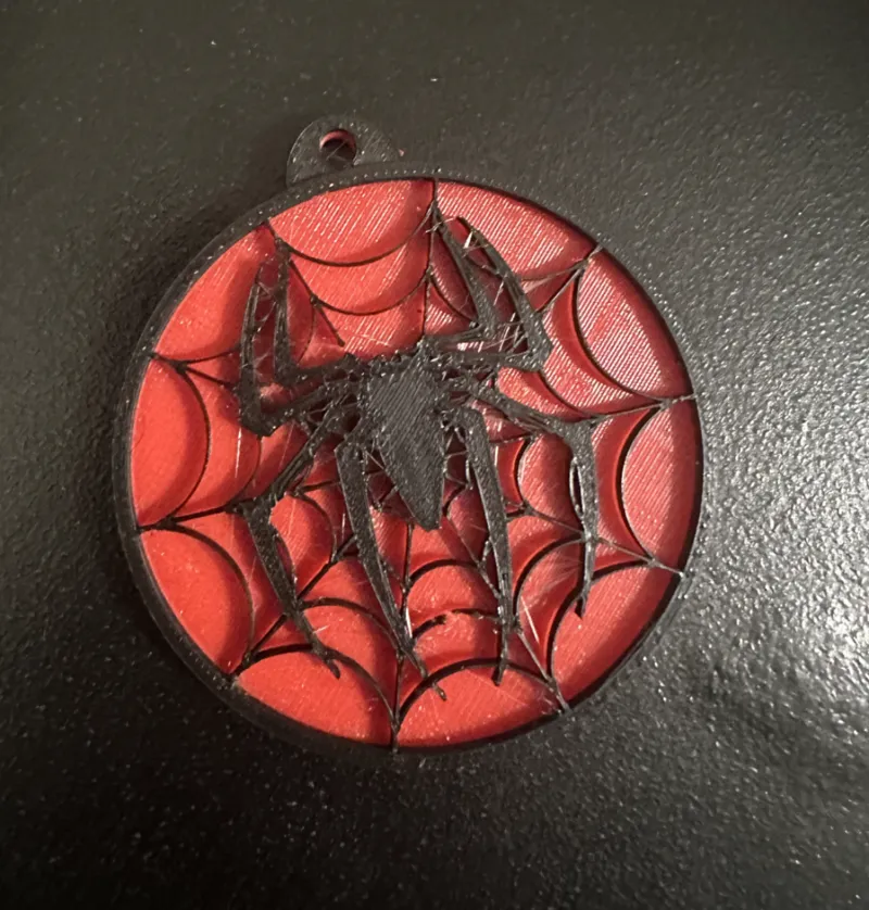 Spiderman keychain