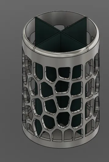 Divided Veroni Pen Cup