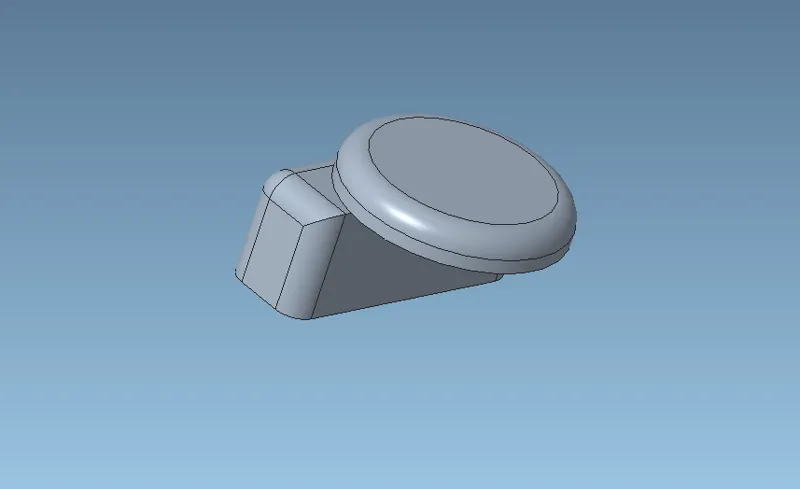 knob for vision enclosure top plate