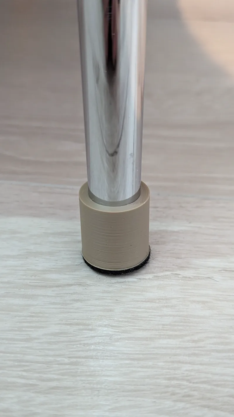 Stuhlbeinschutz mit Filz