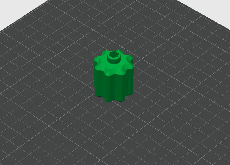 small and short hex bit holder