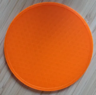 Simple round coaster
