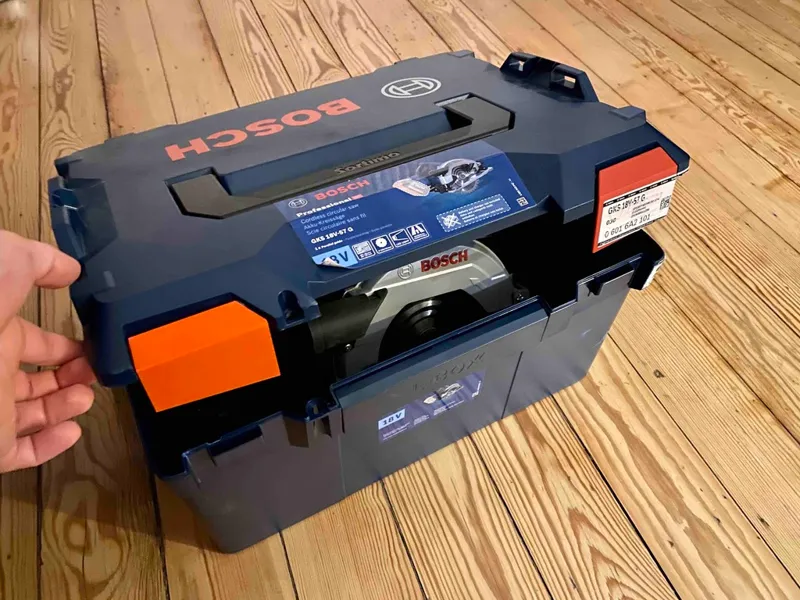 Bosch L-Boxx Locking Mechanism