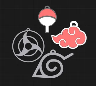 Naruto Variety Keychains