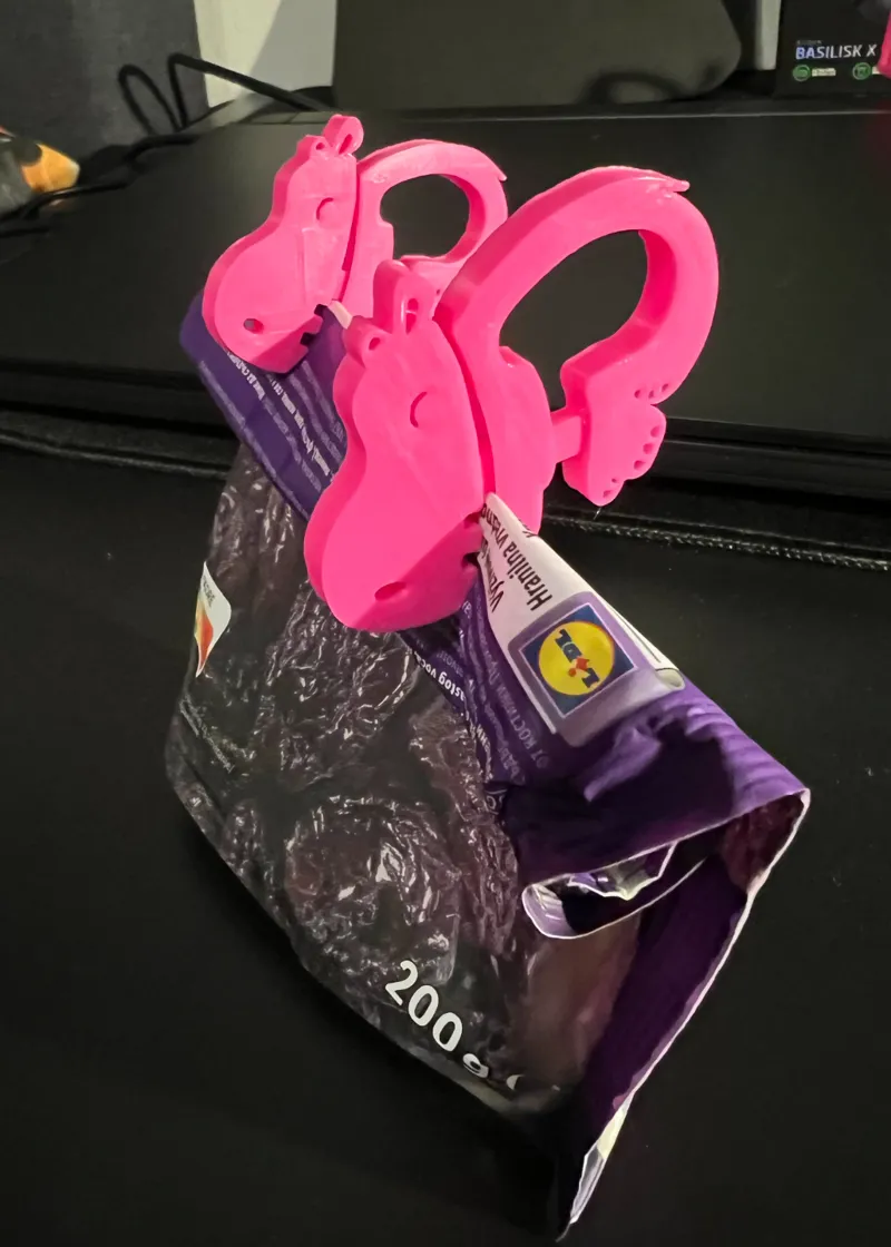 Cute hippo clip