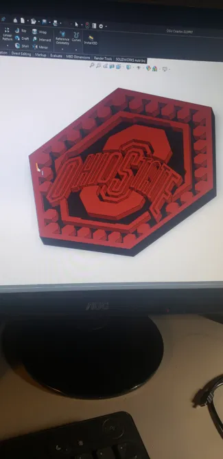 OSU Drink coaster 