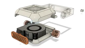 Fan Cover 5015 Adjustable