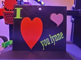 I love you wall art
