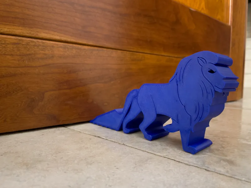 Lion door stop 