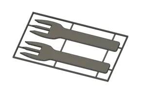 Emergency Card Fork