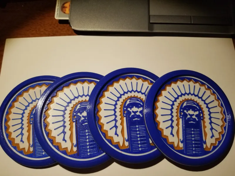 U of I Chief Coaster (No AMS Required)