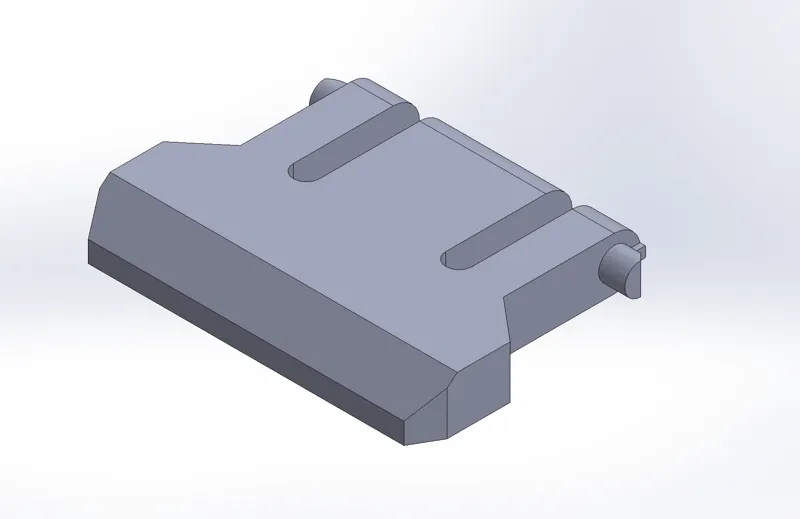 Replacement feet for a G-LAB Tellurium keyboard