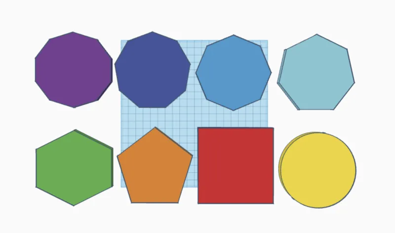 Basic Coaster Shapes - Infill Coaster
