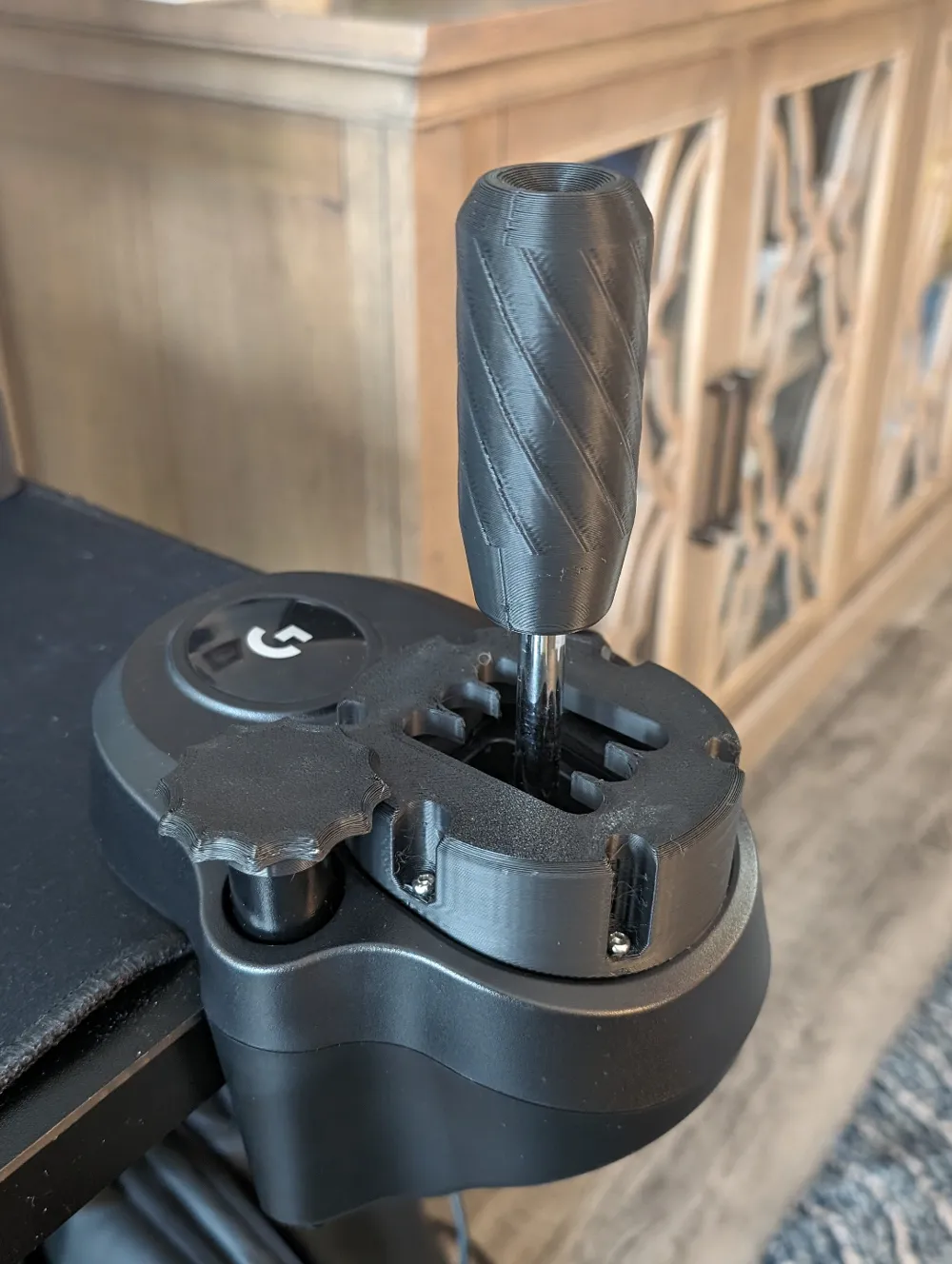 Logitech G Shifter Gated Manual and Shift Knob by Manifold3D MakerWorld