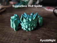 Araignée-loup chibi sans support — photo 1