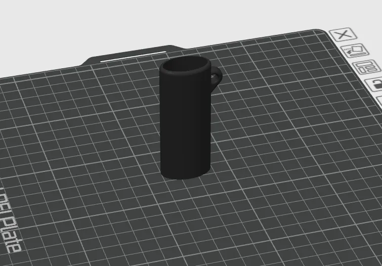 Bic lighter keychain blank