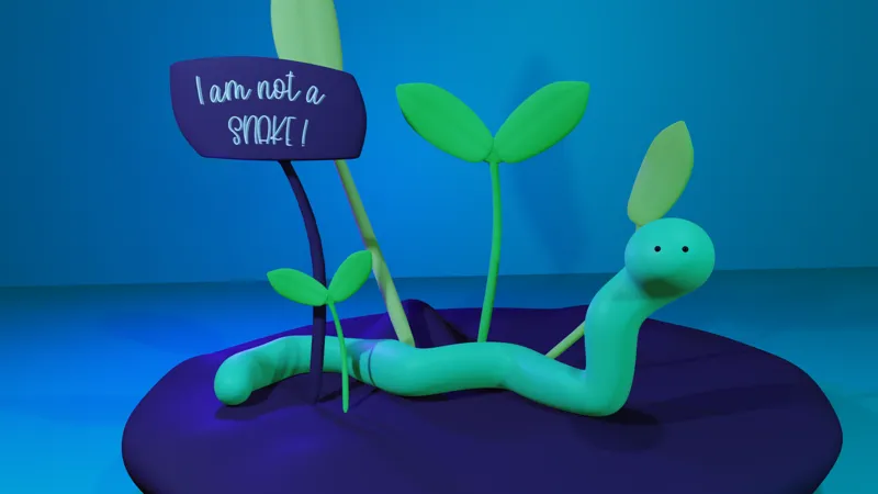 I am not a snake !