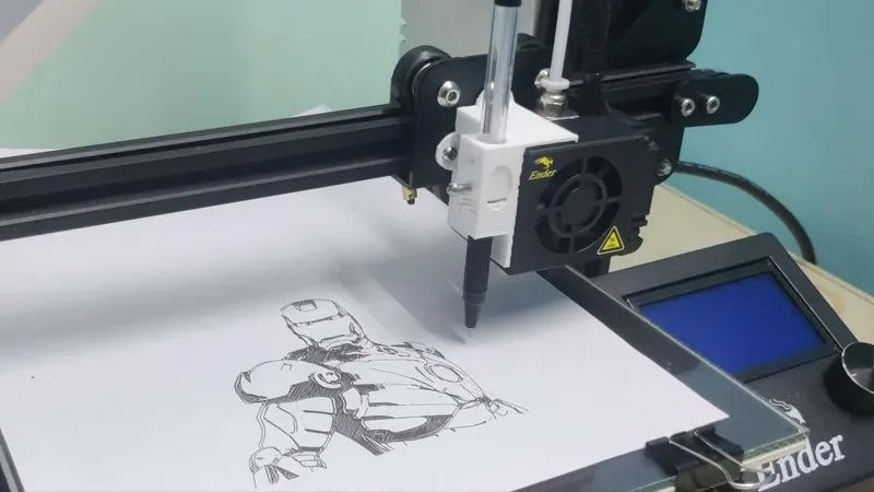 Plotter Addon For Ender 3 Pro