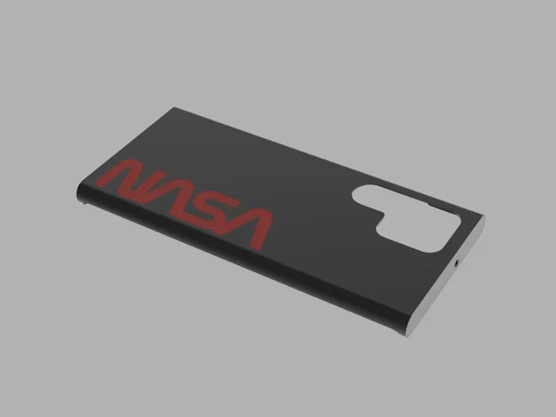 Samsung S22 Ultra "Nasa Worm" Cover