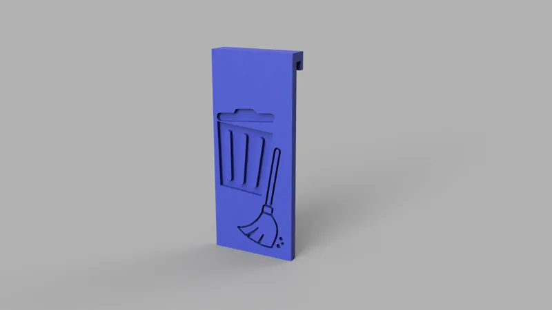 Trash Duty Sign