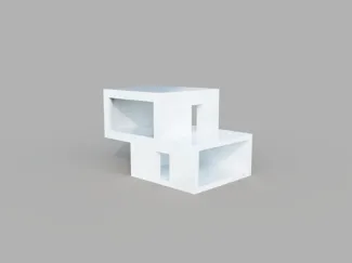 Modern Minecraft House Model