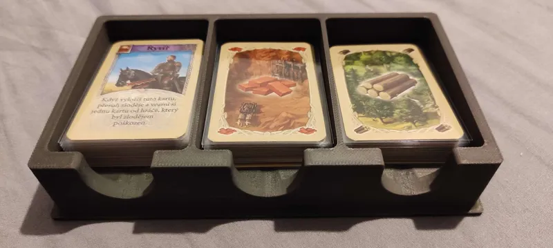 Catan Card Tray