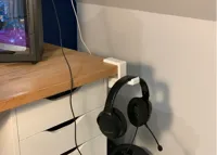 Support casque sous bureau — photo 1