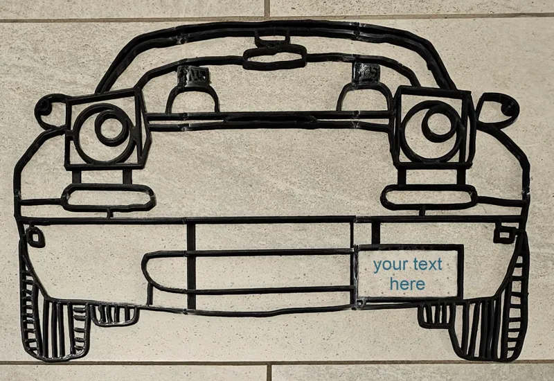 Miata Wall Decoration