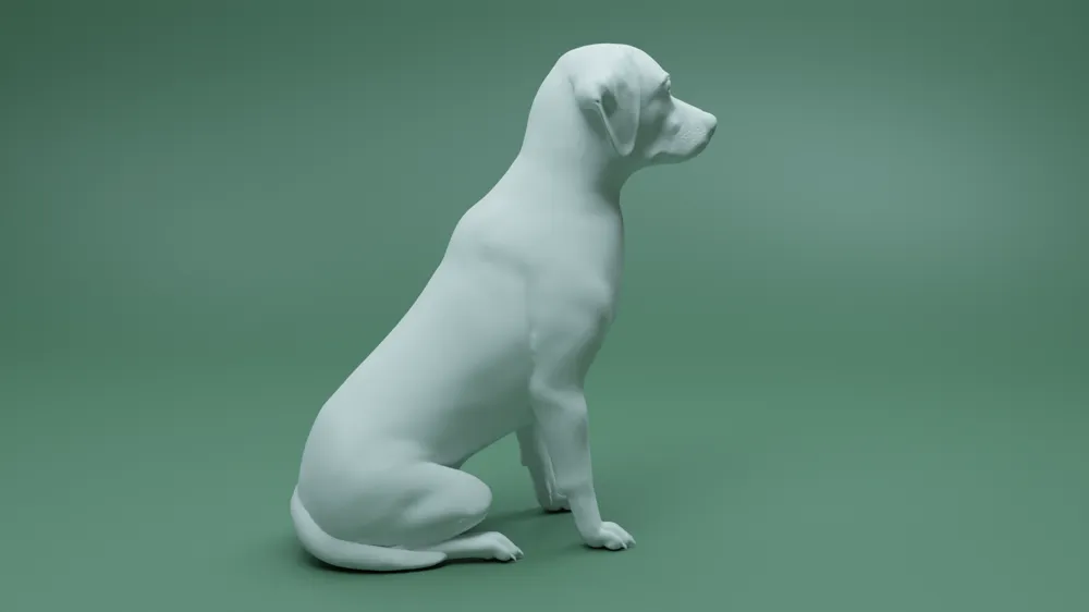 sitting-dog-by-kenny-makerworld