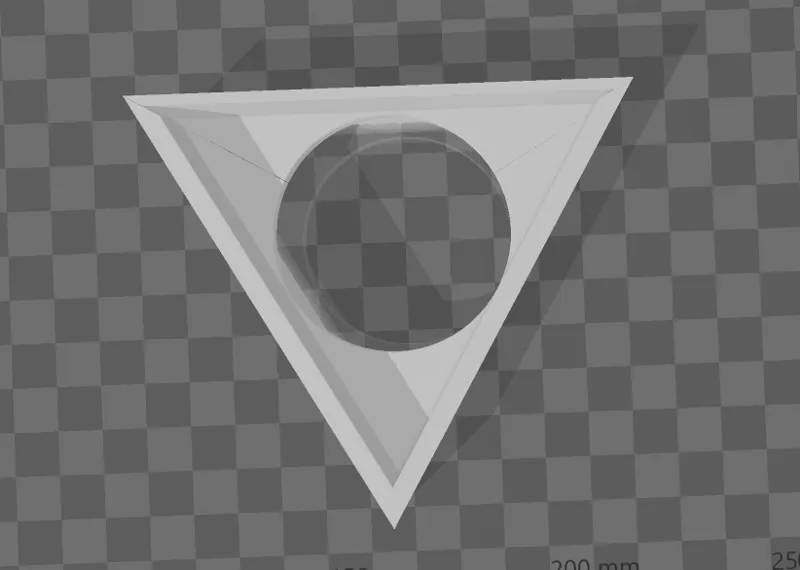 Microphone flag for 43mm and 49mm diameter mics