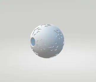 Dog treat ball