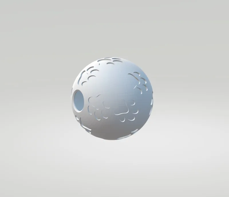 Dog treat ball