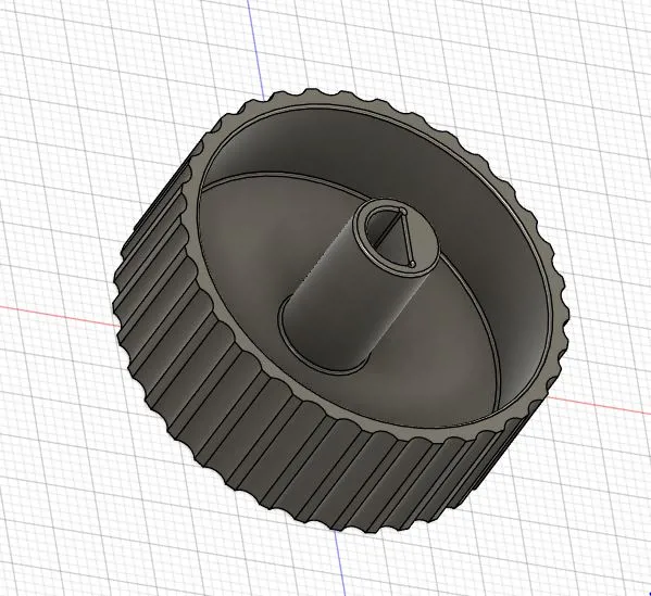 Flatted Shaft Knob