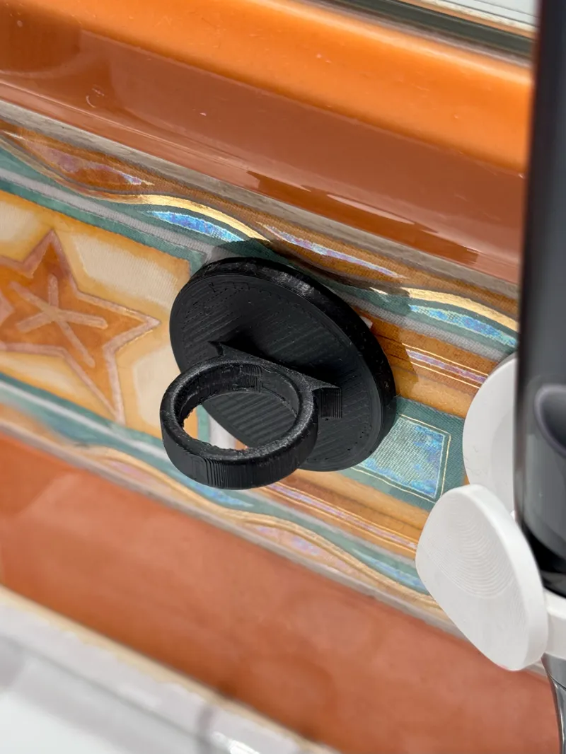 Toothbrush (Electric) wall support upside down