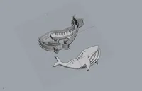 Emporte-pièce baleine — photo 1