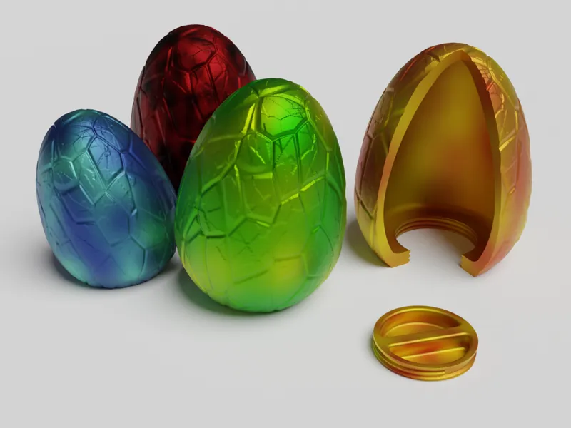 Threaded Dragon Egg