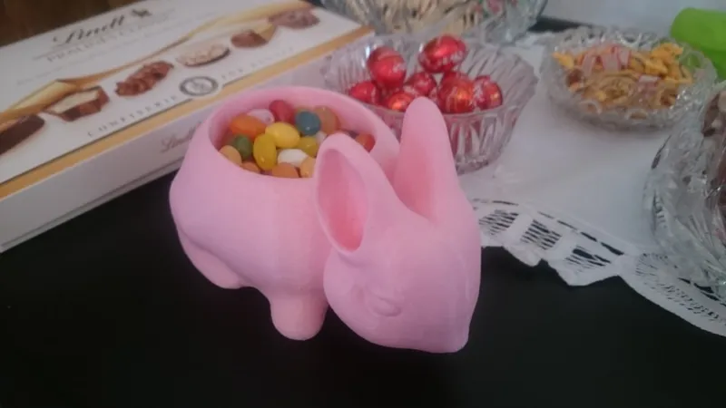 Easter Bunny with candy 